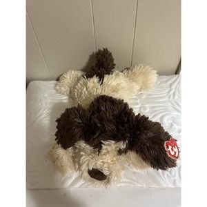 Ty Classics Collection Boone the fluffy puppy dog 12"